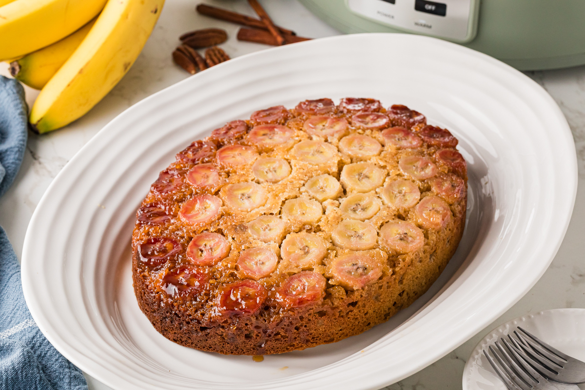Banana Upside Down Cake